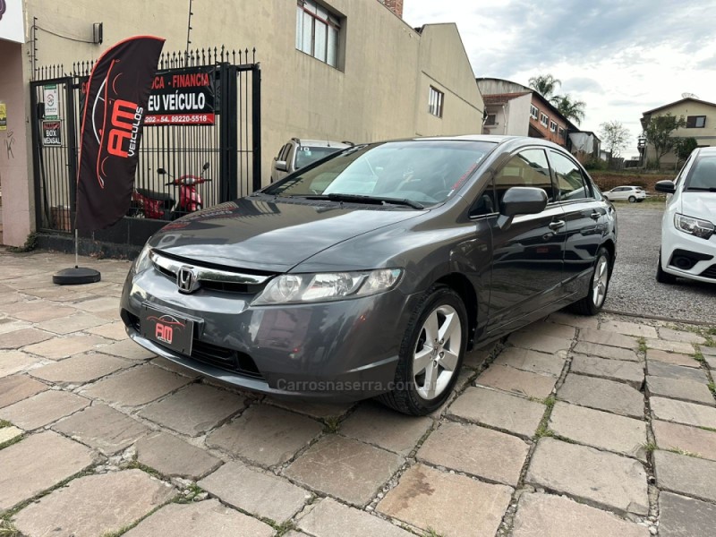 CIVIC 1.8 LXS 16V GASOLINA 4P MANUAL - 2007 - CAXIAS DO SUL