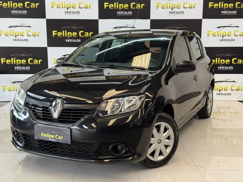 sandero 1.0 authentique 16v flex 4p manual 2016 caxias do sul