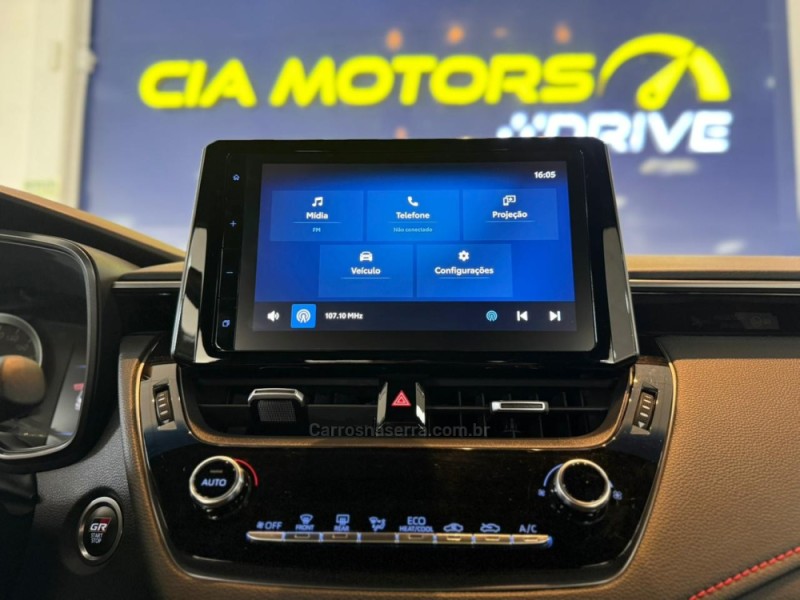 COROLLA 2.0 GR SPORT 16V FLEX 4P AUTOMÁTICO - 2023 - SãO LEOPOLDO