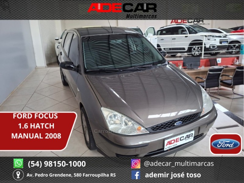 focus 1.6 8v flex 4p manual 2008 farroupilha