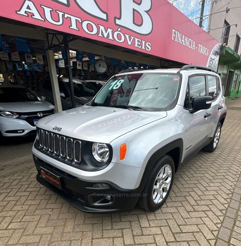 renegade 1.8 16v flex sport 4p automatico 2018 parobe