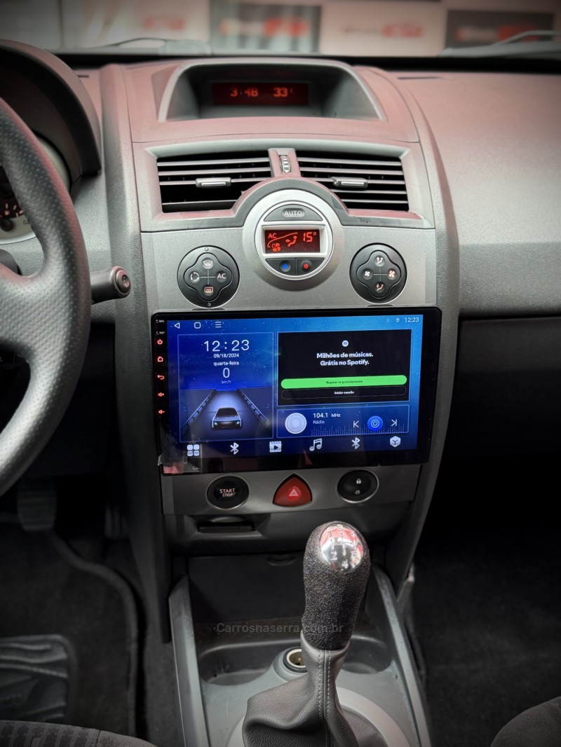 MÉGANE 1.6 DYNAMIQUE GRAND TOUR 16V FLEX 4P MANUAL - 2012 - ESTâNCIA VELHA