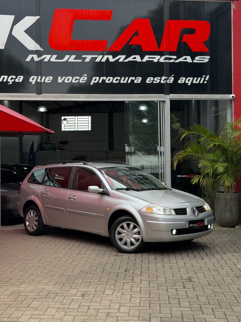 MÉGANE 1.6 DYNAMIQUE GRAND TOUR 16V FLEX 4P MANUAL - 2012 - ESTâNCIA VELHA