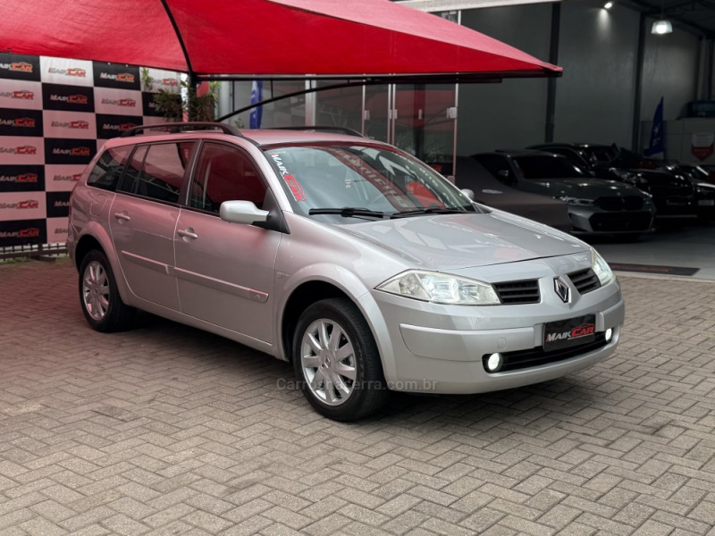 MÉGANE 1.6 DYNAMIQUE GRAND TOUR 16V FLEX 4P MANUAL - 2012 - ESTâNCIA VELHA