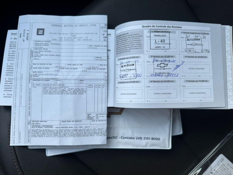 S10 2.8 HIGH COUNTRY 4X4 CD 16V TURBO DIESEL 4P AUTOMÁTICO - 2024 - TAPEJARA