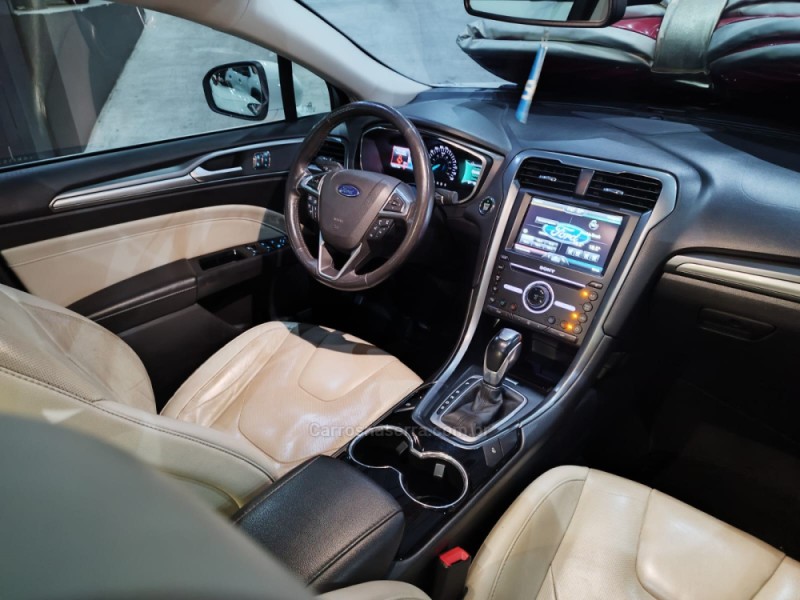 FUSION 2.0 TITANIUM AWD 16V GASOLINA 4P AUTOMÁTICO - 2016 - CAMPO BOM
