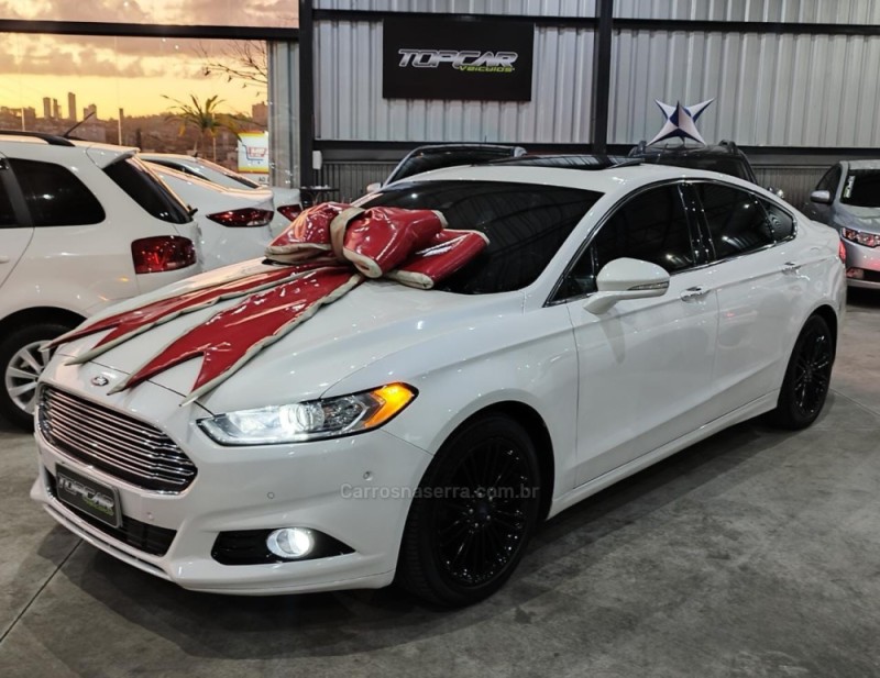 fusion 2.0 titanium awd 16v gasolina 4p automatico 2016 campo bom