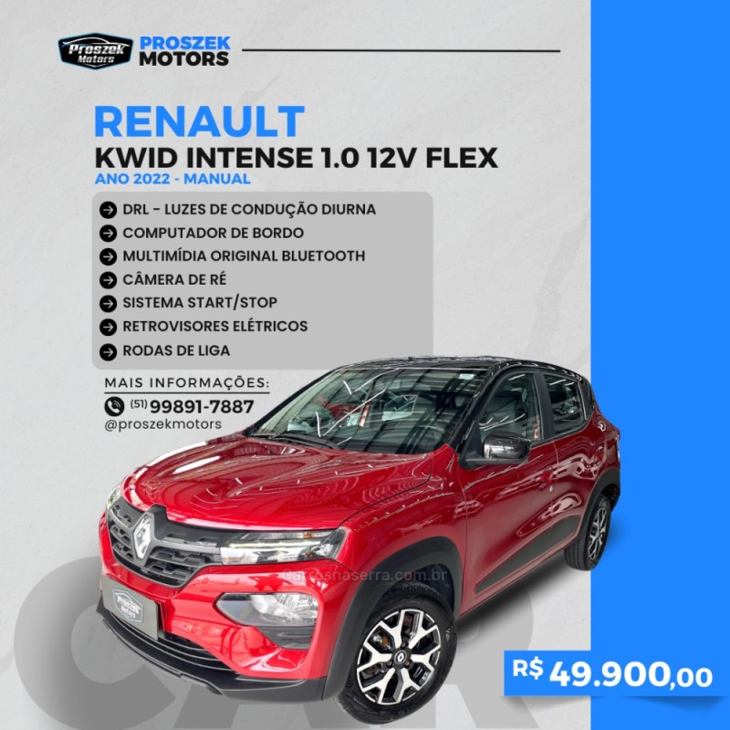 KWID 1.0 12V SCE FLEX INTENSE MANUAL
