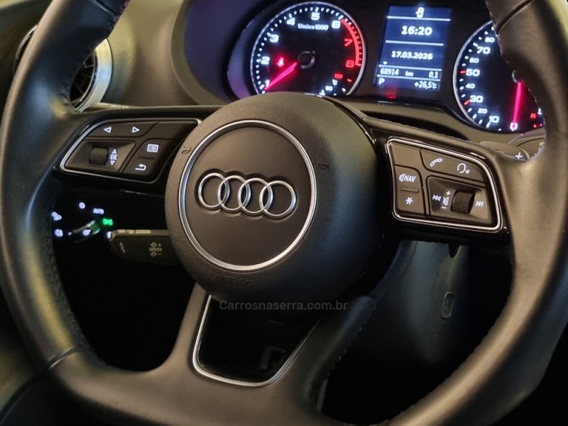 A3 1.4 TFSI SEDAN PRESTIGE PLUS 25 ANOS FLEX 4P AUTOMÁTICO - 2019 - CAXIAS DO SUL