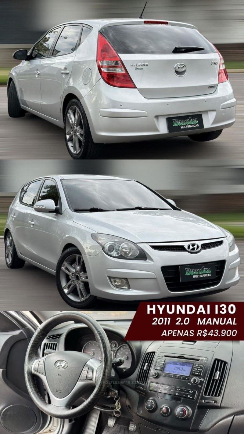 I30 2.0 MPI 16V GASOLINA 4P MANUAL - 2011 - NOVO HAMBURGO