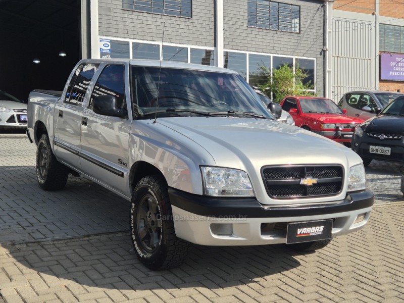 s10 2.8 4x2 cd 12v turbo intercooler diesel 4p manual 2003 caxias do sul