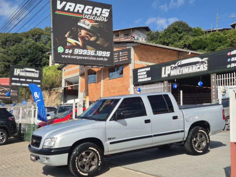S10 2.8 4X2 CD 12V TURBO INTERCOOLER DIESEL 4P MANUAL - 2003 - CAXIAS DO SUL
