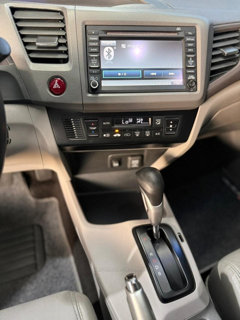 CIVIC 1.8 EXS 16V FLEX 4P AUTOMÁTICO - 2013 - CAXIAS DO SUL