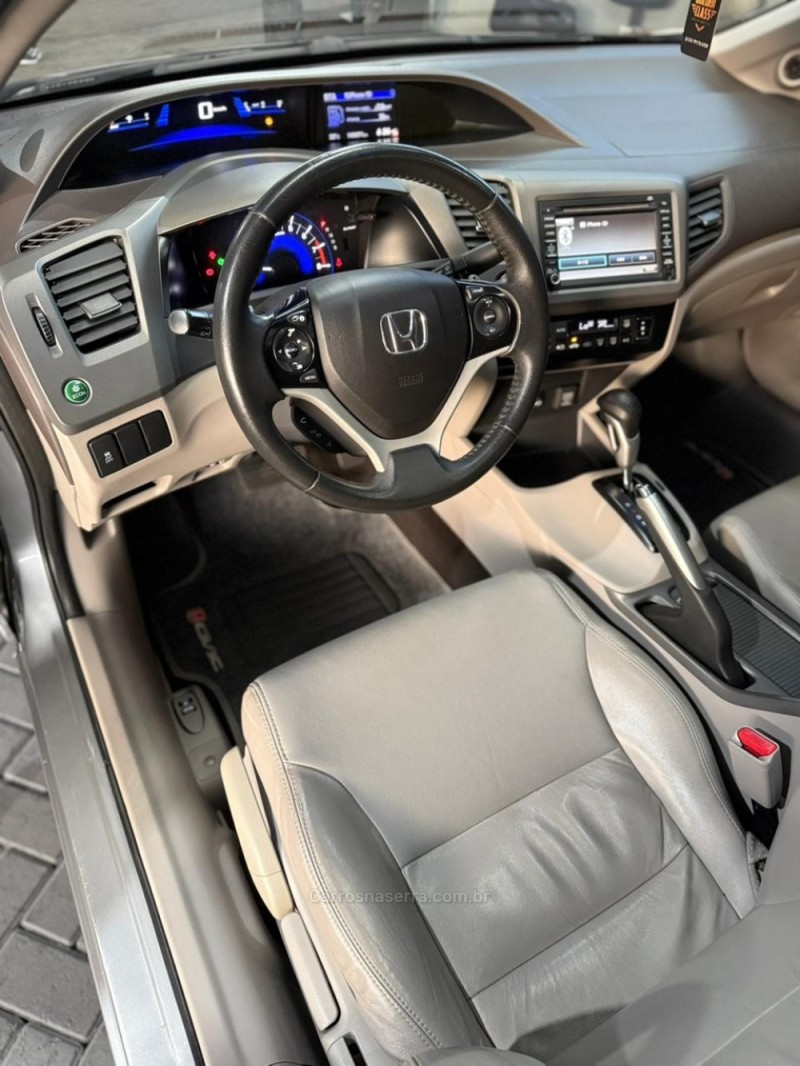 CIVIC 1.8 EXS 16V FLEX 4P AUTOMÁTICO - 2013 - CAXIAS DO SUL