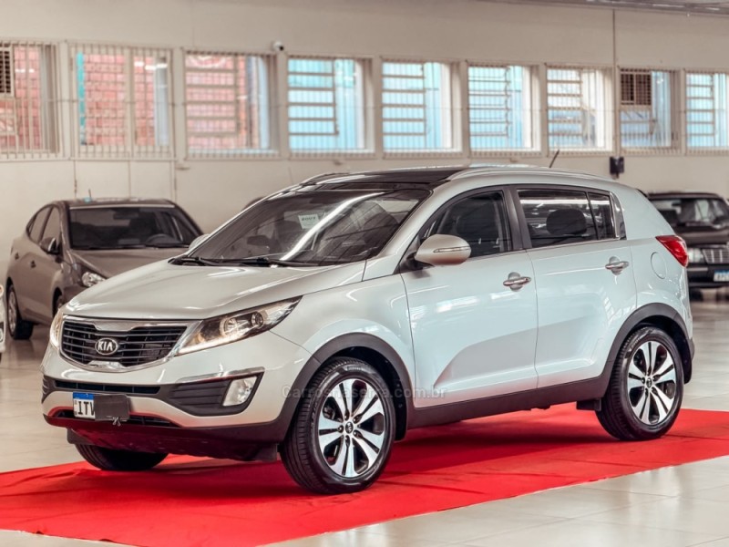 sportage 2.0 ex2 4x2 16v flex 4p automatico 2013 nova prata