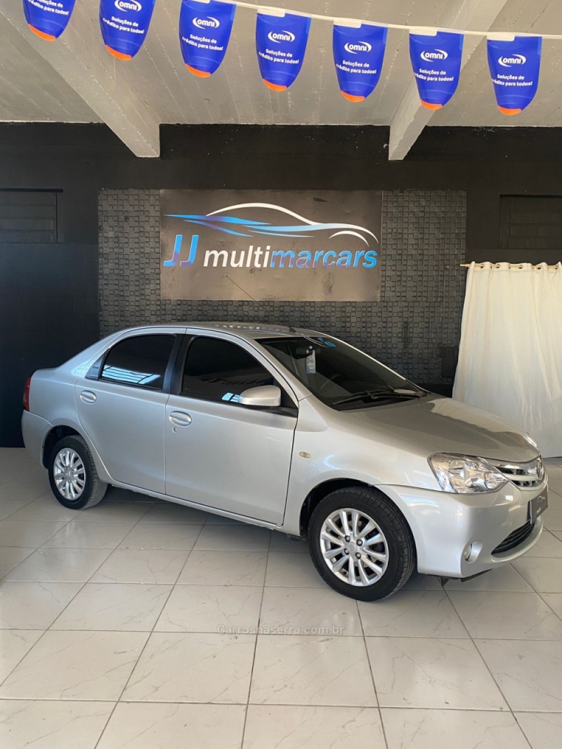 etios 1.5 xls sedan 16v flex 4p manual 2014 caxias do sul