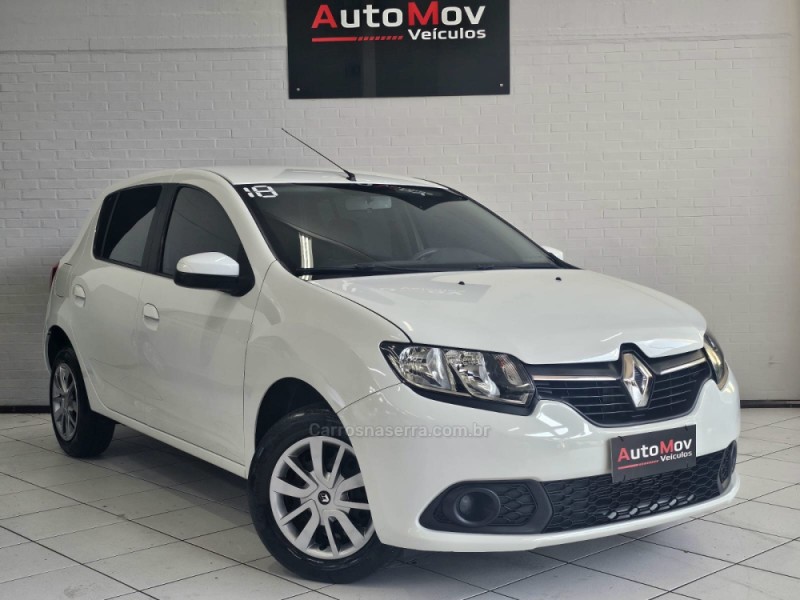 SANDERO 1.0 EXPRESSION 12V FLEX 4P MANUAL - 2018 - CAXIAS DO SUL