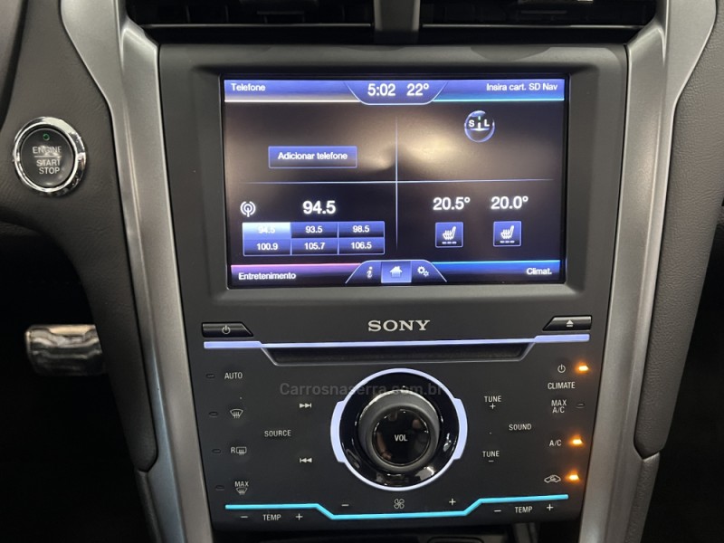 FUSION 2.0 TITANIUM GTDI ECOBOOST AWD AUTOMÁTICO - 2013 - FLORES DA CUNHA