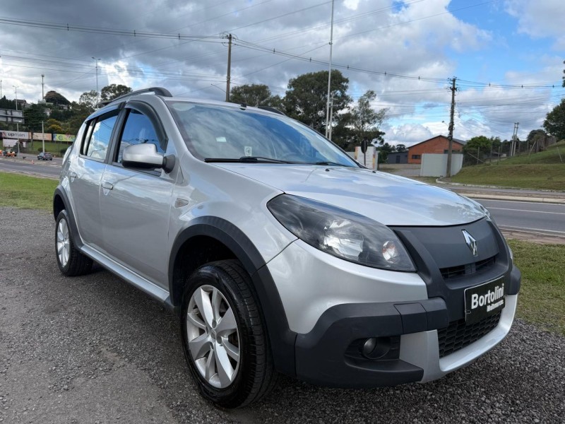 SANDERO 1.6 STEPWAY ZEN 16V FLEX 4P MANUAL - 2012 - FARROUPILHA