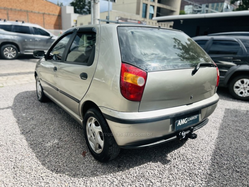 PALIO 1.0 MPI ELX 500 ANOS 8V GASOLINA 4P MANUAL - 1999 - CAXIAS DO SUL