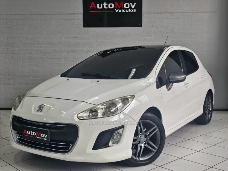 308 2.0 allure 16v flex 4p manual 2013 caxias do sul