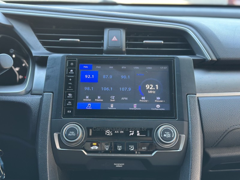 CIVIC 2.0 16V FLEXONE EX 4P CVT - 2019 - TUPANDI