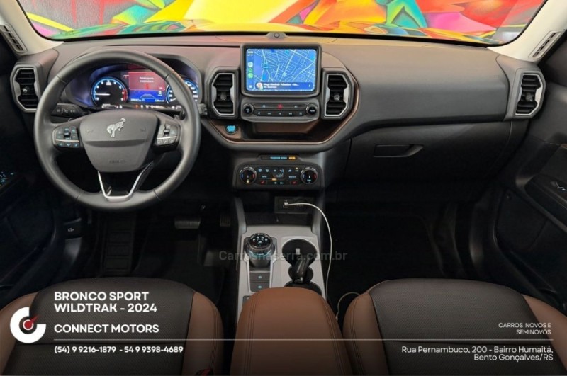 BRONCO 2.0 SPORT WILDTRAK ECOBOOST 16V TURBO 4P AUTOMÁTICA - 2024 - BENTO GONçALVES