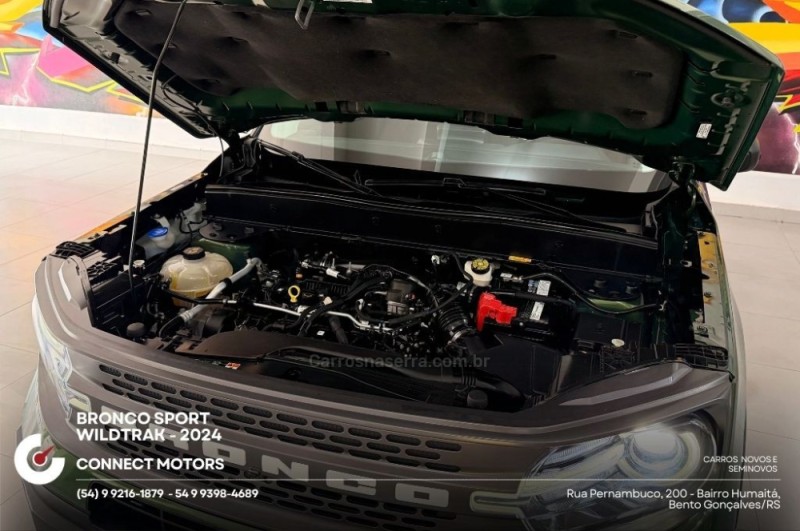 BRONCO 2.0 SPORT WILDTRAK ECOBOOST 16V TURBO 4P AUTOMÁTICA - 2024 - BENTO GONçALVES