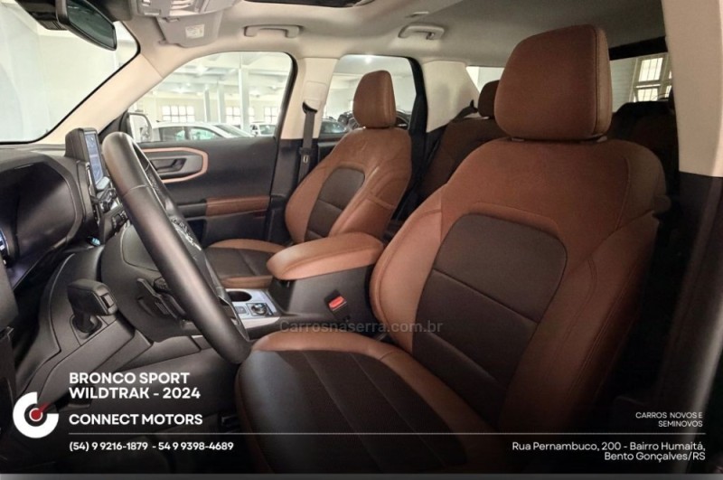 BRONCO 2.0 SPORT WILDTRAK ECOBOOST 16V TURBO 4P AUTOMÁTICA - 2024 - BENTO GONçALVES