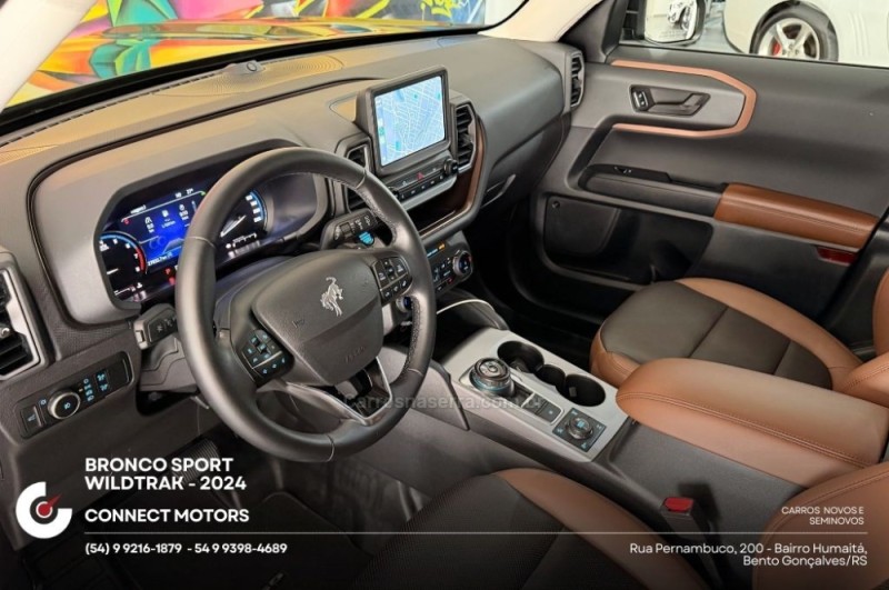 BRONCO 2.0 SPORT WILDTRAK ECOBOOST 16V TURBO 4P AUTOMÁTICA - 2024 - BENTO GONçALVES