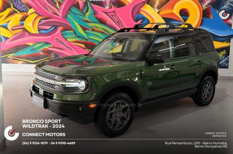 BRONCO 2.0 SPORT WILDTRAK ECOBOOST 16V TURBO 4P AUTOMÁTICA - 2024 - BENTO GONçALVES