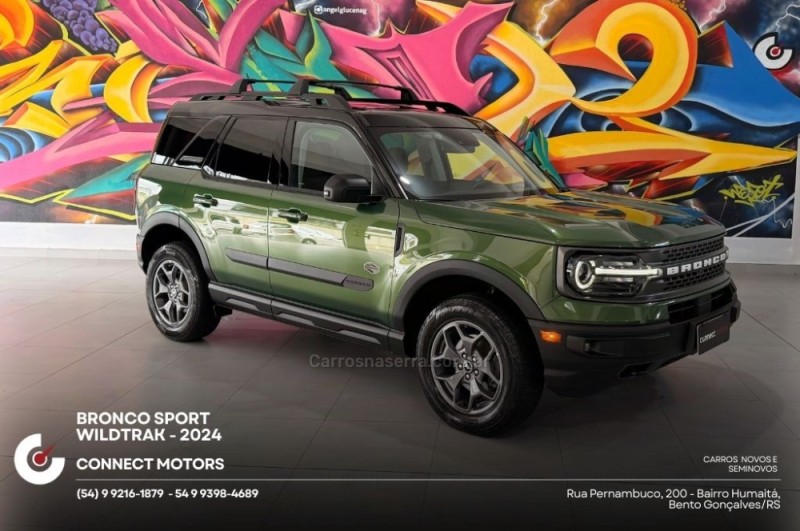 bronco 2.0 sport wildtrak ecoboost 16v turbo 4p automatica 2024 bento goncalves