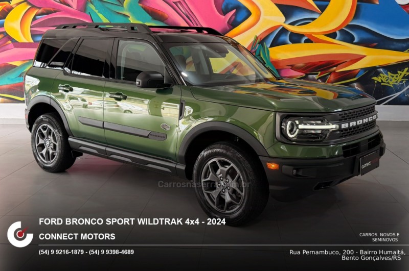 bronco 2.0 sport wildtrak ecoboost 16v turbo 4p automatica 2024 bento goncalves