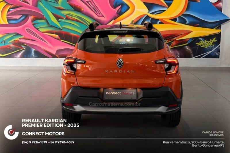 KARDIAN 1.0 PREMIÉRE EDITION TURBO FLEX 4P AUTOMÁTICO - 2025 - BENTO GONçALVES