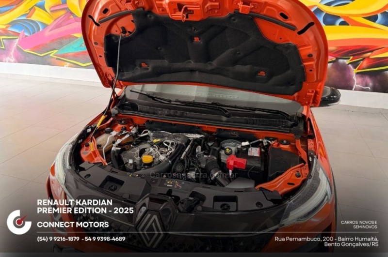 KARDIAN 1.0 PREMIÉRE EDITION TURBO FLEX 4P AUTOMÁTICO - 2025 - BENTO GONçALVES