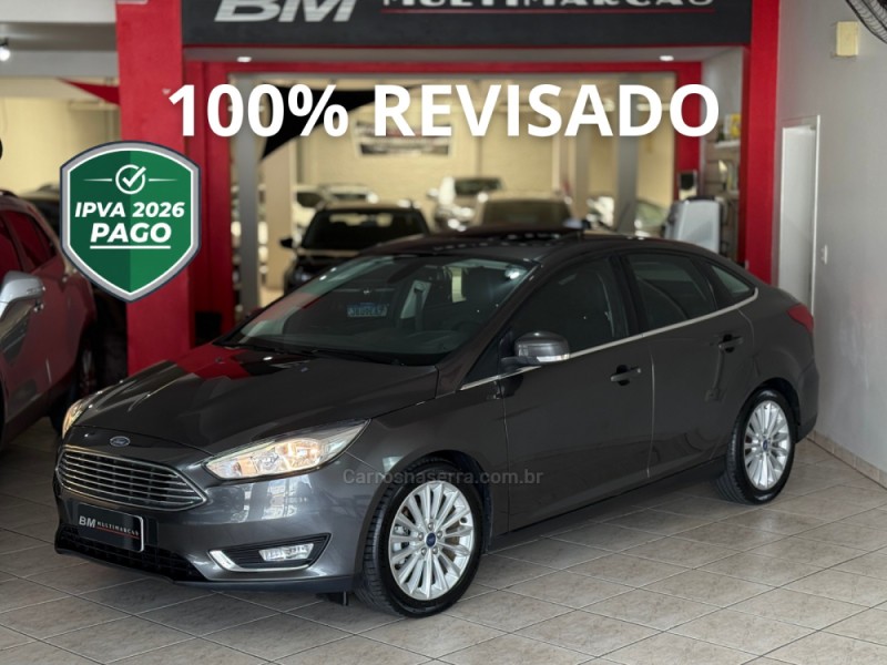 focus 2.0 titanium fastback 16v flex 4p automatico 2018 guapore