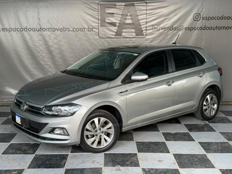 polo 1.0	200 tsi highline automatico  2019 nova prata