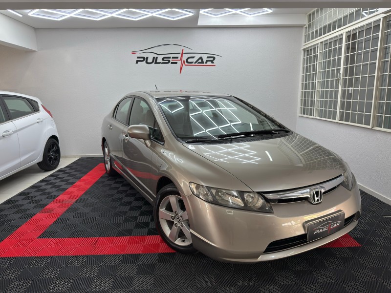 CIVIC 1.8 LXS 16V FLEX 4P MANUAL - 2007 - CAXIAS DO SUL