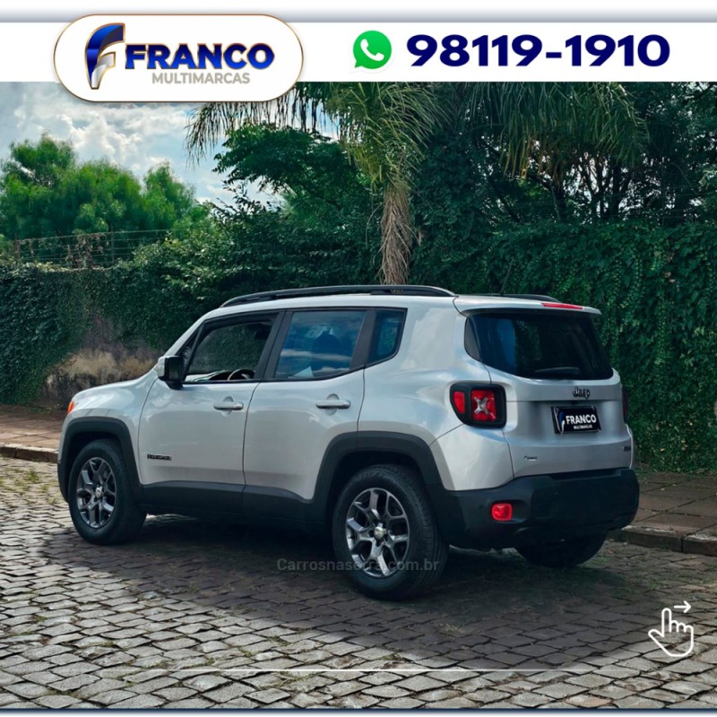 RENEGADE 1.8 16V FLEX LONGITUDE 4P AUTOMÁTICO - 2016 - VACARIA
