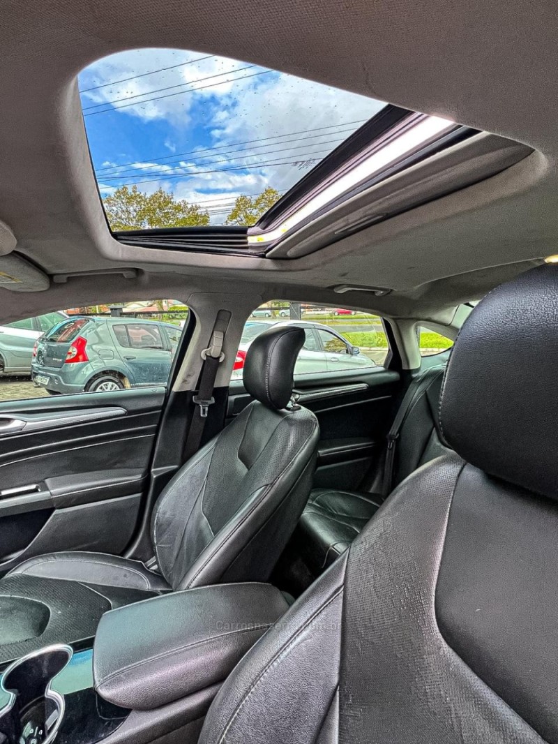 FUSION 2.0 TITANIUM AWD 16V GASOLINA 4P AUTOMÁTICO - 2014 - CANELA
