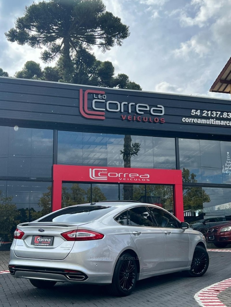 FUSION 2.0 TITANIUM AWD 16V GASOLINA 4P AUTOMÁTICO - 2014 - CANELA