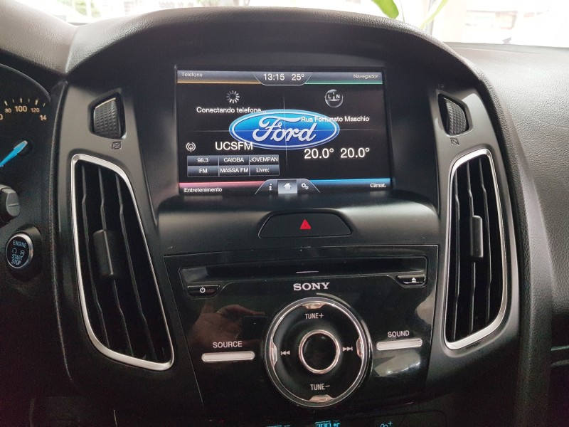 FOCUS 2.0 TITANIUM PLUS HATCH 16V FLEX 4P AUTO - 2016 - CAXIAS DO SUL