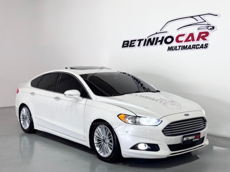 FUSION 2.0 TITANIUM AWD 16V GASOLINA 4P AUTOMÁTICO - 2013 - ESTâNCIA VELHA