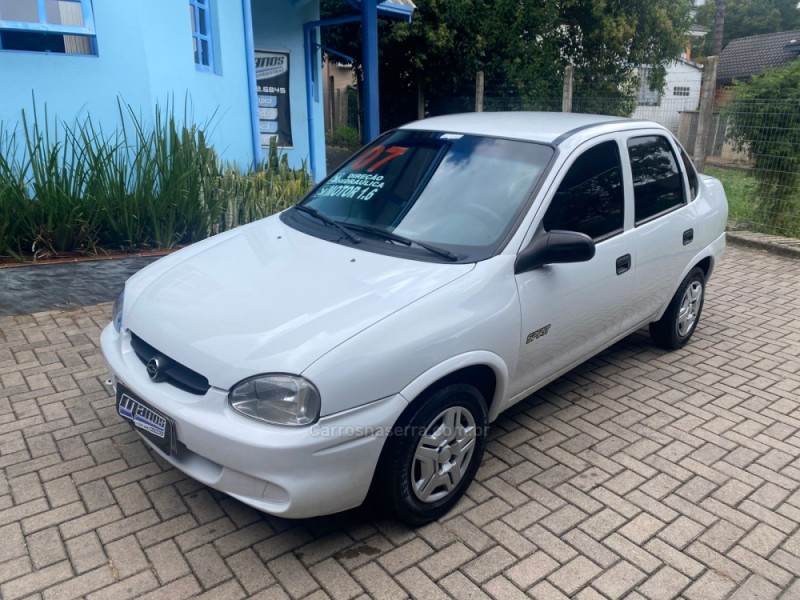 classic 1.6 mpfi spirit 8v gasolina 4p manual 2007 canela