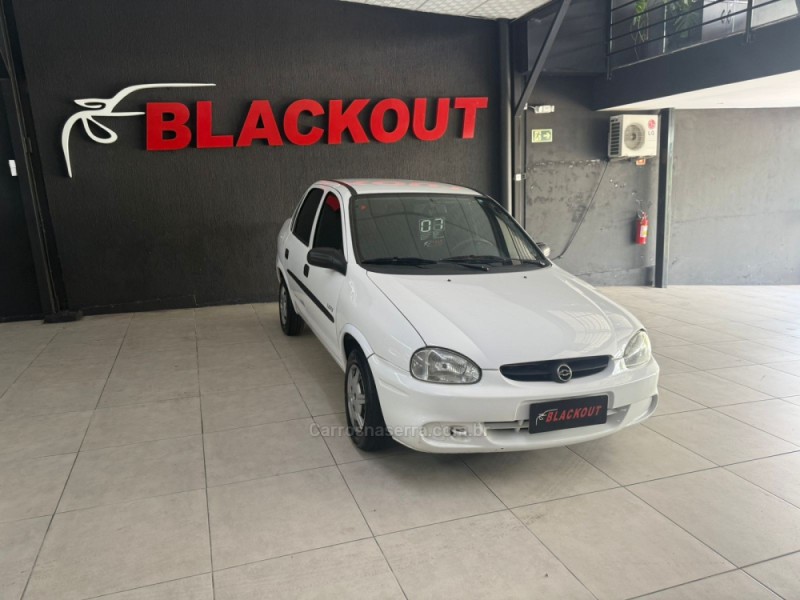 CLASSIC 1.0 MPFI 8V GASOLINA 4P MANUAL - 2007 - CAMPO BOM