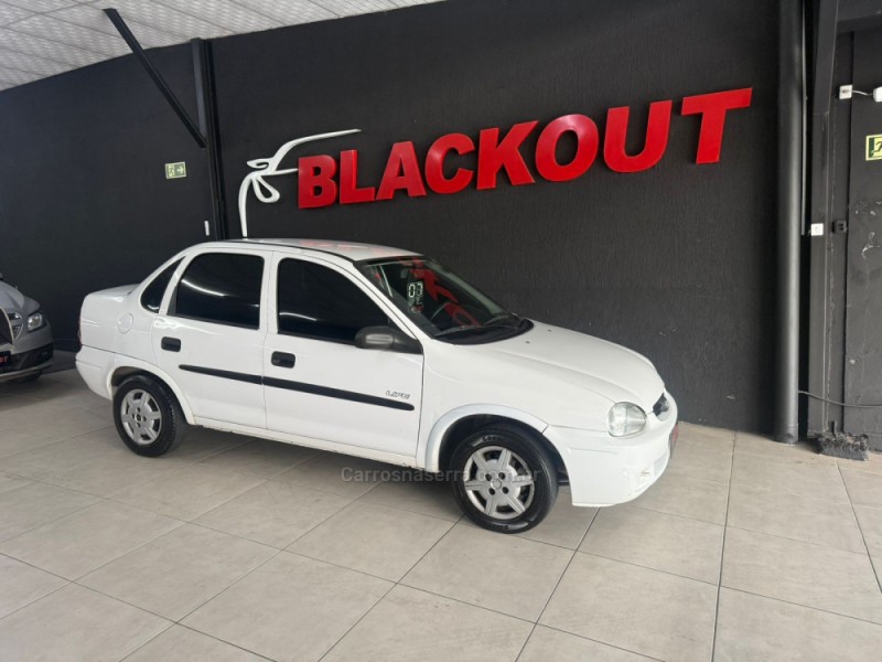 CLASSIC 1.0 MPFI 8V GASOLINA 4P MANUAL - 2007 - CAMPO BOM