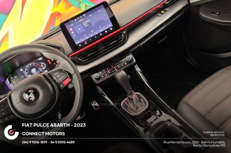 PULSE 1.3 ABARTH TURBO 270 12V FLEX 4P AUTOMÁTICO - 2023 - BENTO GONçALVES
