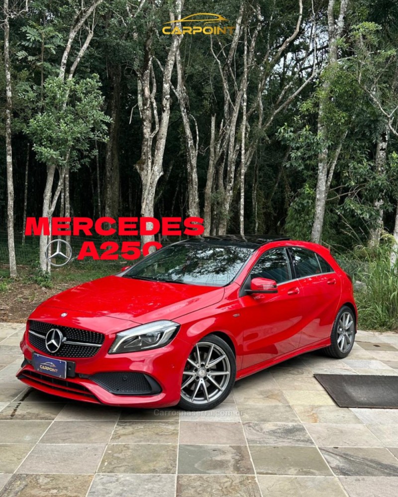 a 250 2.0 sport turbo gasolina 4p automatizado 2017 caxias do sul