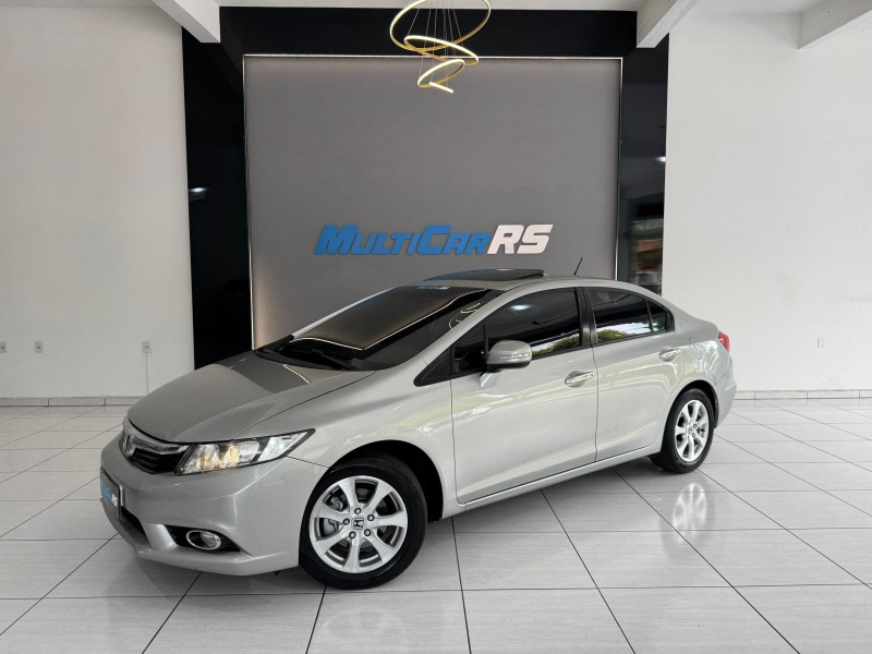CIVIC 1.8 EXS 16V GASOLINA 4P AUTOMÁTICO - 2013 - ESTâNCIA VELHA