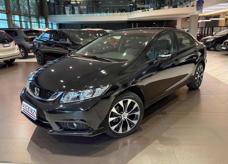 CIVIC 2.0 LXR 16V FLEX 4P AUTOMÁTICO - 2015 - FARROUPILHA